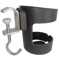 No Drill Table Edge Cup Holder â Adjustable Clamp Mug Organizer for Desk, Fits Glasses, Tumblers & Bottles, Space-Saving Drink Shelf for Kitchen, Bar, Office & Gaming Setup