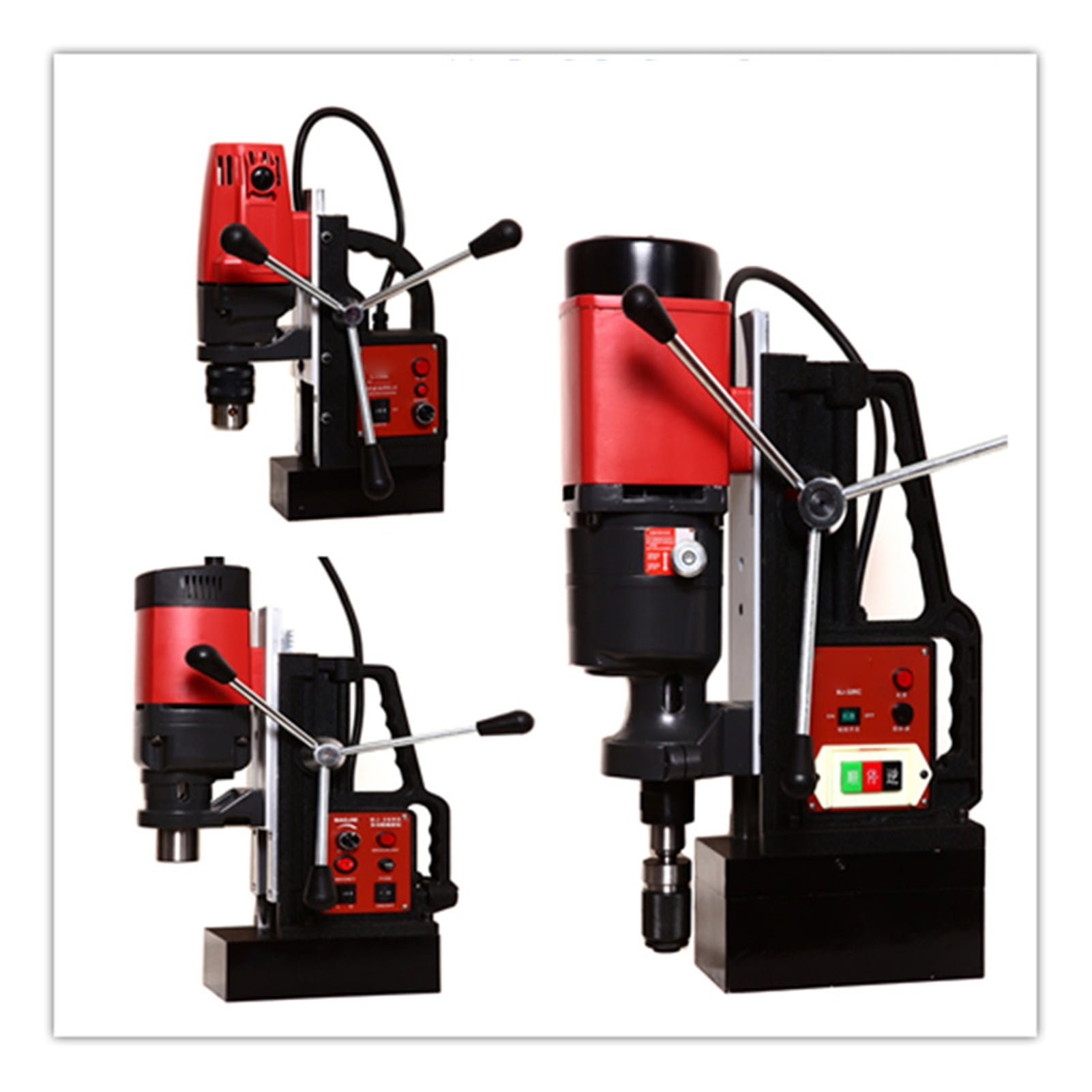 Drill Tapping Drill Attack Machine Adjustable Speed Forward And Reverse Electric Drill Magnetic Drill Suction Iron Walmart