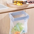 thumbnail image 1 of No Drill Wall Mount Foldable Trash Bag Holder - Under Cabinet Kitchen Sink Caddy, Adhesive Sticky Paper Towel Dispenser, Space Saving Organizer for Pantry Bathroom Laundry Room 12 Inch, 1 of 8