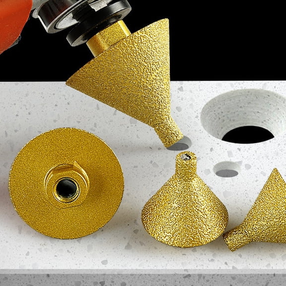 Drill bit,Chamfer Bit Drill Bit In Tile Marble Bit Countersink Opener In Tile Bit Opener In Tile Marble Bit Siuke Chamfer Dsfen Ceramic 50mm Diameter Rusuo