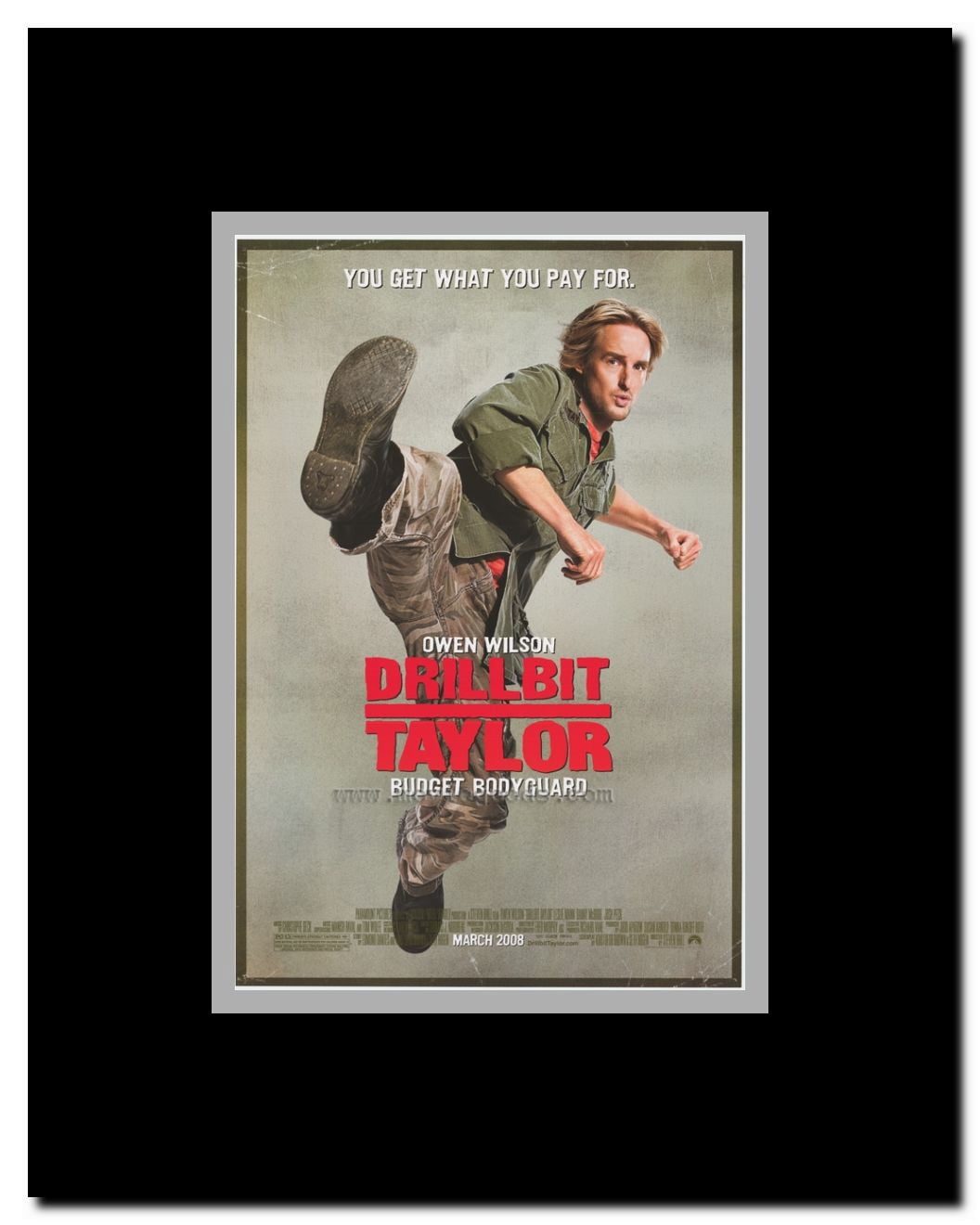 Drillbit Taylor Framed Movie Poster