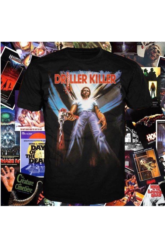 Driller Killer Medium Horror Movie T-Shirt