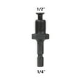 thumbnail image 1 of Drilling Bit Accessory Drill Chuck Adapter Hex Shank To 1/2 3/8Inch Male Thread, 1 of 9