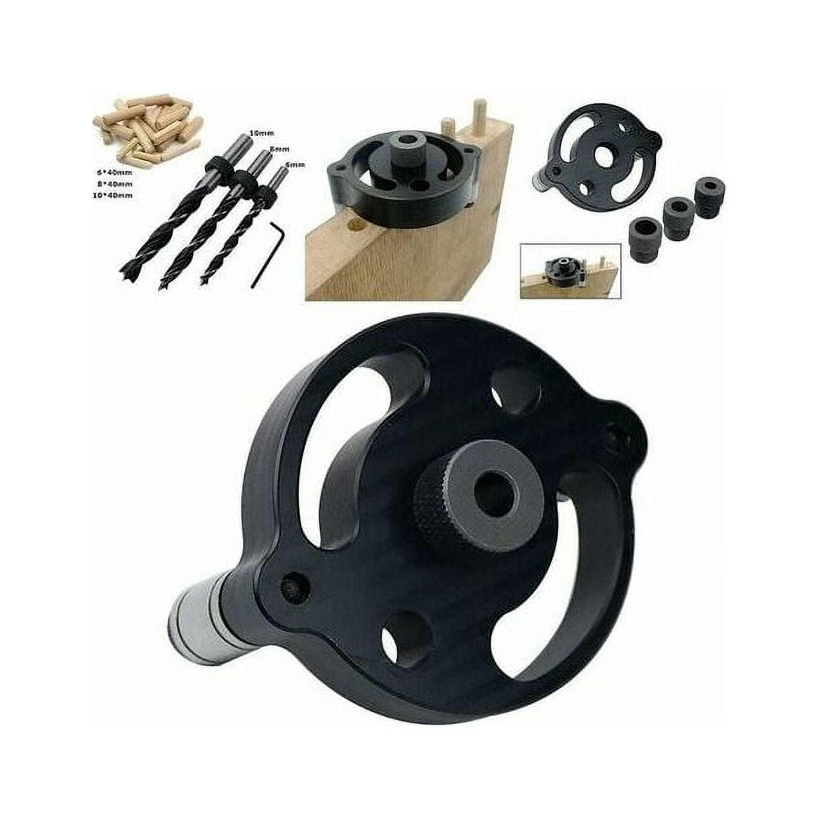 Drilling Guide, Wood Dowel Hole Punch Positioner Vertical Woodworking