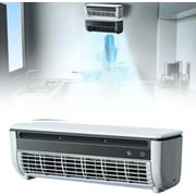 No Drilling Kitchen Wall Air Conditioner Fan, 2025 New Wireless Charging Air Conditioner, 10s Instant Cooling, Portable Wall Mounted Airs Conditioners for Kitchen Bedroom (White)