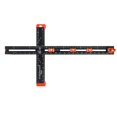 thumbnail image 1 of Drilling Positioning Ruler 60cm T Square Ruler Woodworking Ruler Angles Ruler, 1 of 13