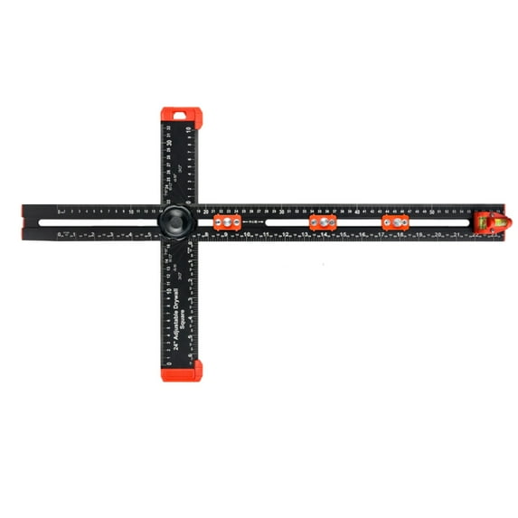 Drilling Positioning Ruler 60cm T Square Ruler Woodworking Ruler Angles Ruler