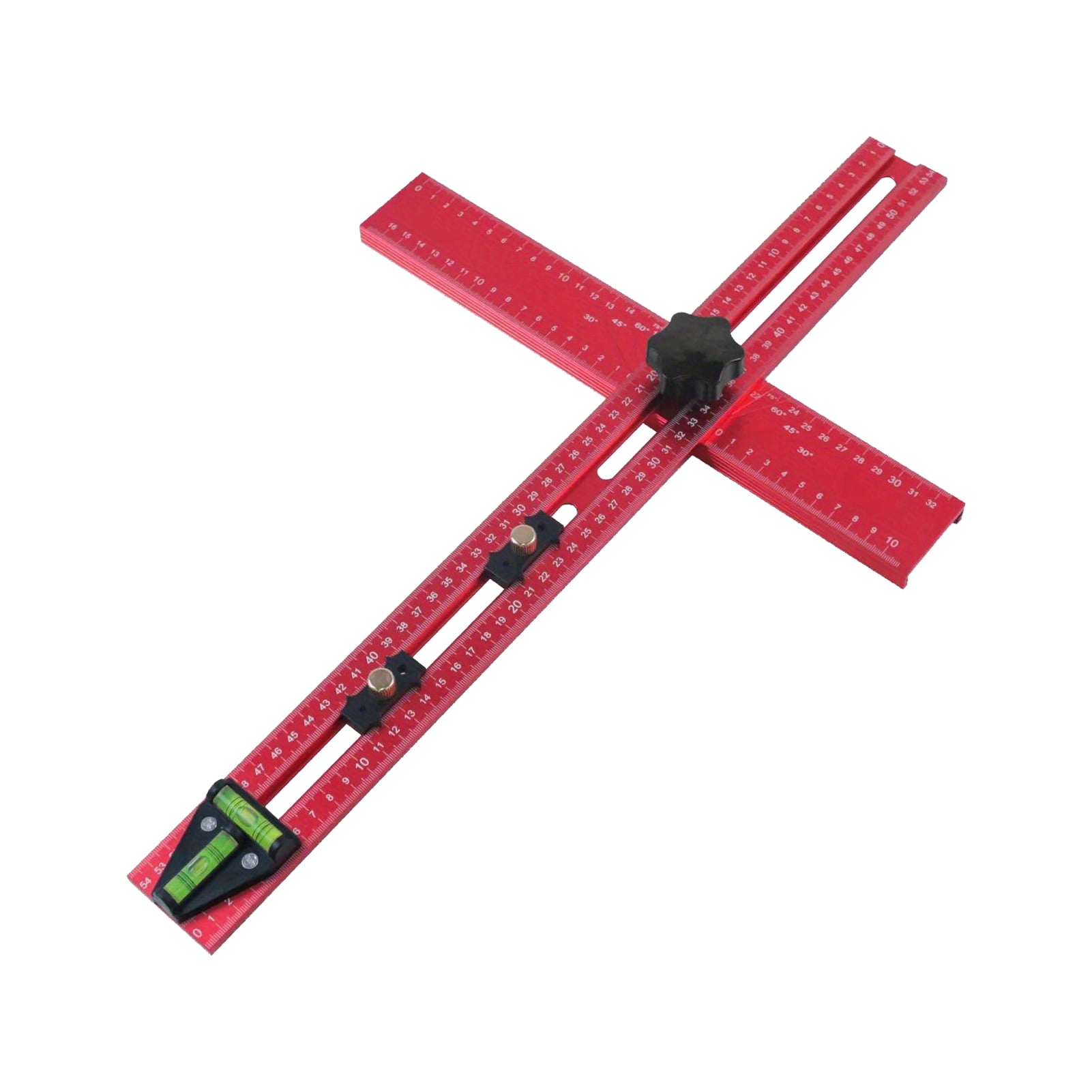 Drilling Positioning Ruler, Aluminium Alloy Dowelling Tools