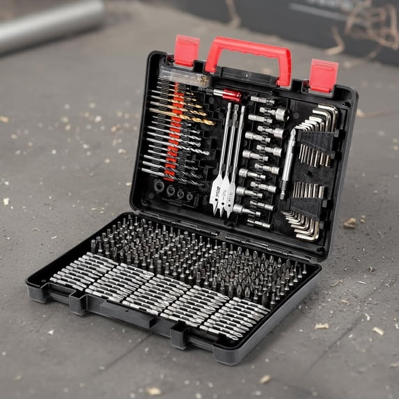 Drilling and Driving Accessory Kit (Screwdriver and Drill Bit Set)