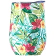 thumbnail image 1 of Drinco 12 oz Wine Tumbler Stainless Steel with Lid Coffee Cup Vacuum Insulated Mug -Summer Hues, 1 of 6