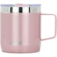 thumbnail image 1 of Drinco 14-Ounce Double-Wall Vacuum-Sealed Stainless Steel Coffee Mug, Bling Rose Gold, 1 of 5