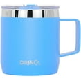 thumbnail image 1 of Drinco 14-Ounce Double-Wall Vacuum-Sealed Stainless Steel Coffee Mug, Royal Blue, 1 of 5