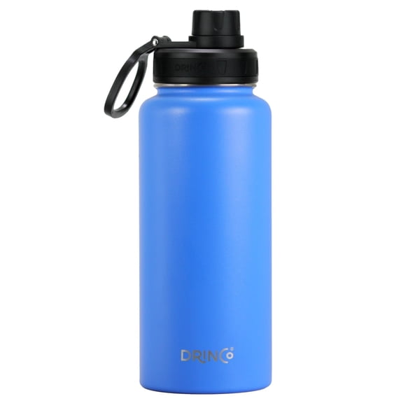 Drinco 32oz Stainless Steel Water Bottle, Double Wall Vacuum Insulated ...
