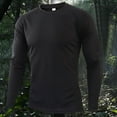 thumbnail image 1 of Drindf Men's Sun Protection Tactical Shirt Cooling Long Sleeve T Shirts Lightweight Crewneck Tshirts SPF UV Protection Tops for Men Outdoor Hiking Camping Swimming, 1 of 3