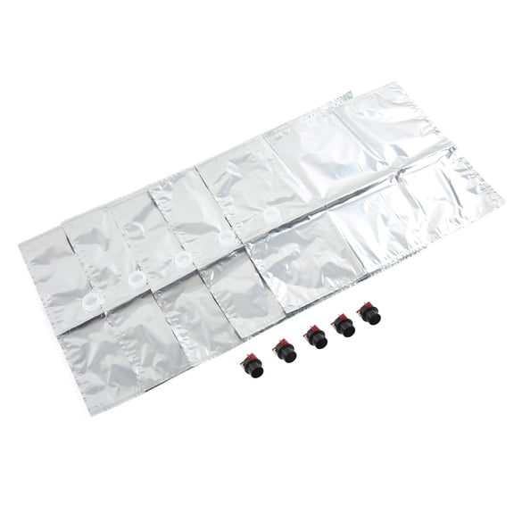 Drink Bags, Leakproof Foldable Liquid Storage Bags With Valve For Home