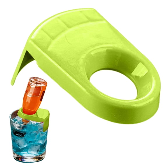 Drink Bottle Buckles, Beer Bottle Holder Bottle Clips, Colorful Bottle Buckle for Home Birthday and Wedding - Green