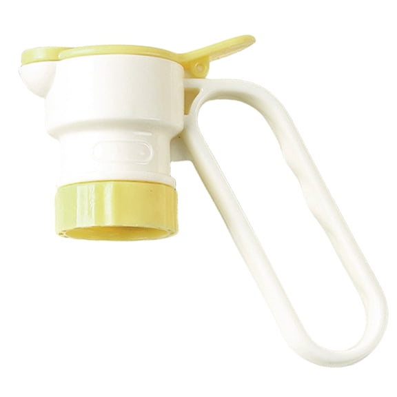 Drink Bottle Pourer with Removable Strainer Beverage Bottle Funnel for Health Enthusiasts Sealing Bottle Stopper