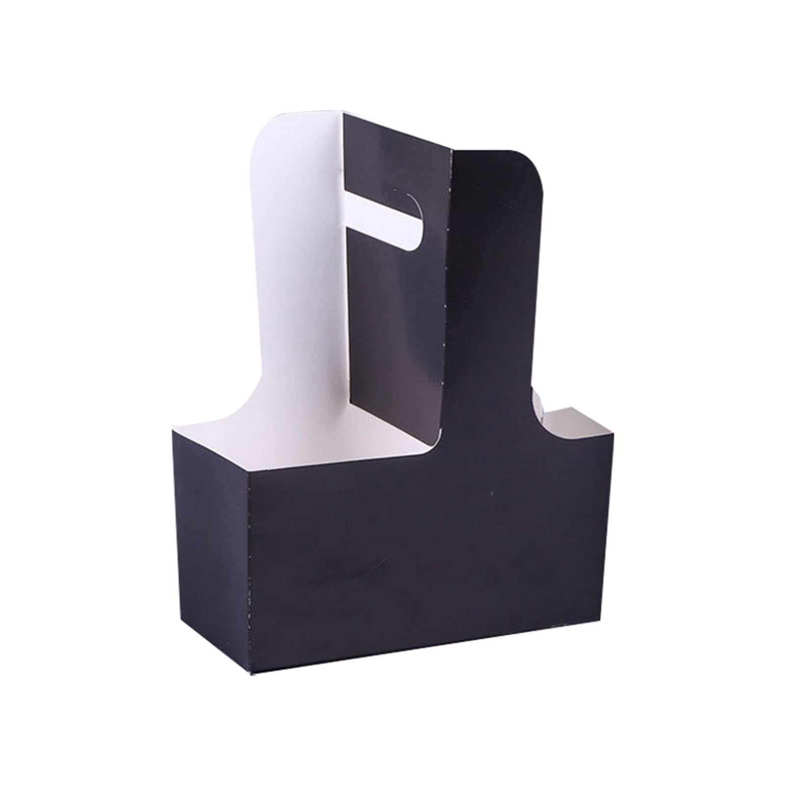 Drink Carrier with Handle Disposable, 2-Cup Carriers for Drinks, Sturdy ...