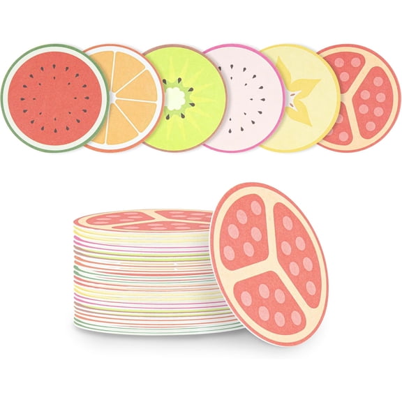 Drink Coasters 48 Count 4 Inch Paper High-Density Pulpboard Bar Coasters Assorted Customizable Designs Super Absorbent Reusable Round Coasters