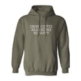 thumbnail image 1 of Drink Coffee Read Books Be Happy Adult Hooded Sweatshirt, 1 of 3