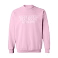 thumbnail image 1 of Drink Coffee Read Books Be Happy Crewneck Sweatshirt, 1 of 3