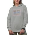 thumbnail image 1 of Drink Coffee, Read Books, Be Happy Quote Merch Gift, Heather Grey Hooded Sweatshirt or Hoodie, Large, 1 of 5