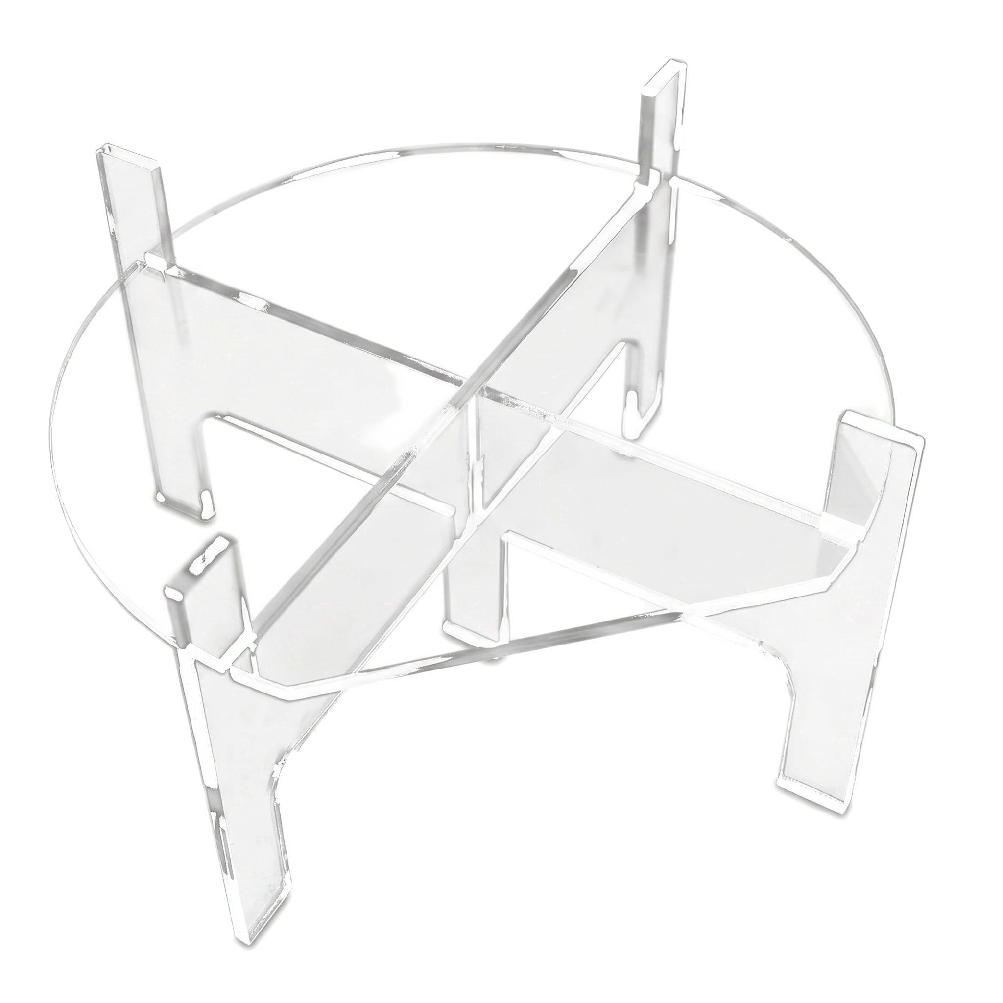 Drink Dispenser Stand, Acrylic Glass Water Juice Drink Beverage Dispenser Floor Pitcher Stand Base for Parties
