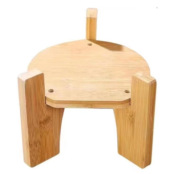 Drink Dispenser Stand Round Dispenser Stand Handicraft Portable Beverage Dispenser Support Wooden for Restaurant Holiday Kitchen