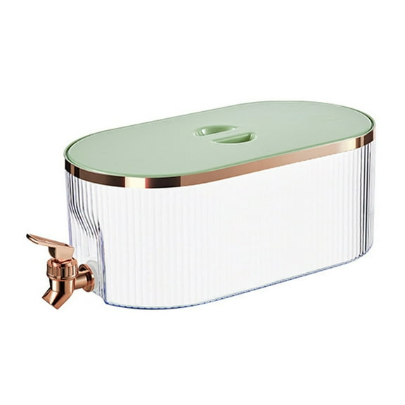 Drink Dispenser for Fridge, Beverage Liquid Drink Container for Party, 1 Gallon, Cold Water Pitcher Lemonade Stand Juice Jug with Spigot