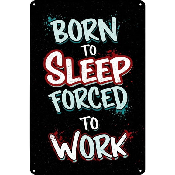 Drink Drank Drunk Funny Metal Tin Sign for Home Office Kitchen Bar Cafe Garden Farm Farmhouse Wall Decor,8X12Inch