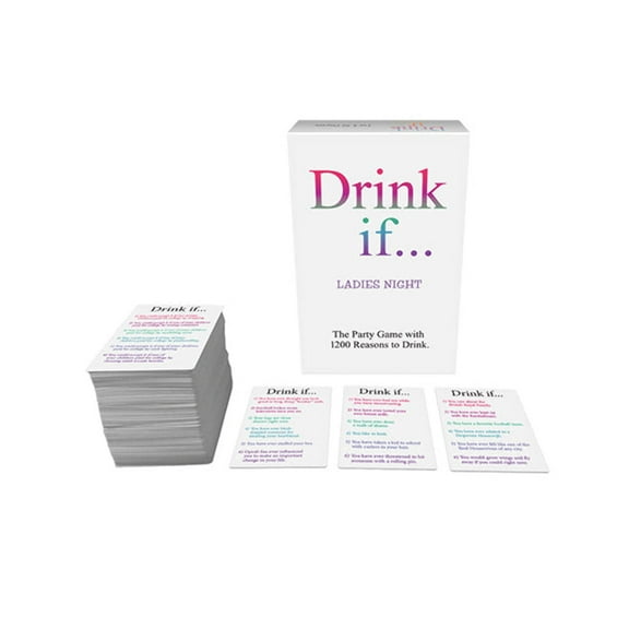 Drink If... Ladies Night Card Game