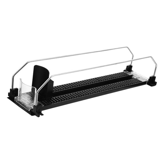 Drink Organizer Pusher Rack Water Propeller Storage Tray Automatic Holder Self Pushing Dispenser for Refrigerator Vending Machine Fittings , 360-370mm