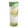 thumbnail image 1 of Drink Pitcher 1L Plastic Cold Kettle with Lid for Refrigerator, Ideal for Iced Tea Lemonade Infused Water, Food Safe Easy Pour Spout, Durable and Dishwasher Safe for Home Kitchen Bar Use, 1 of 4