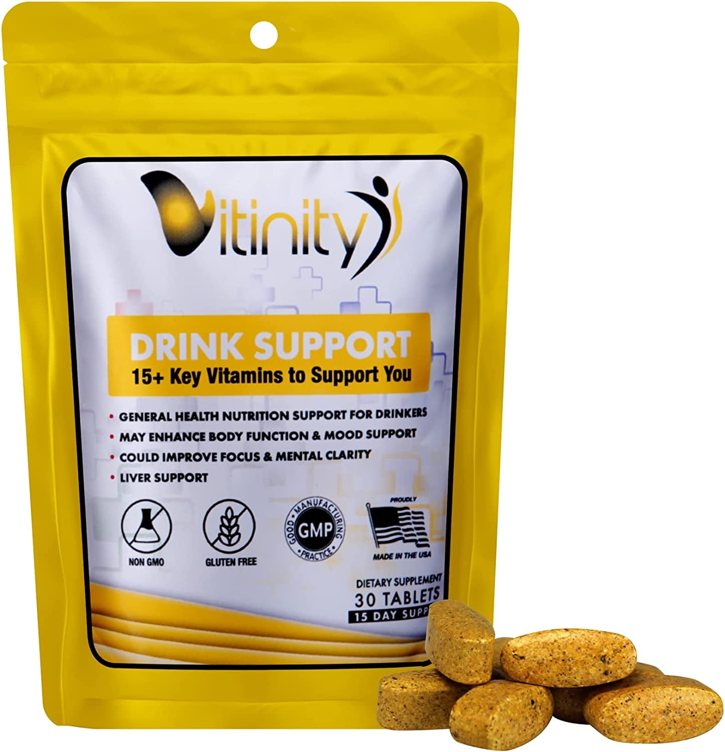 Drink Support Supplement Craving Support, Liver Health, Reduce Intake