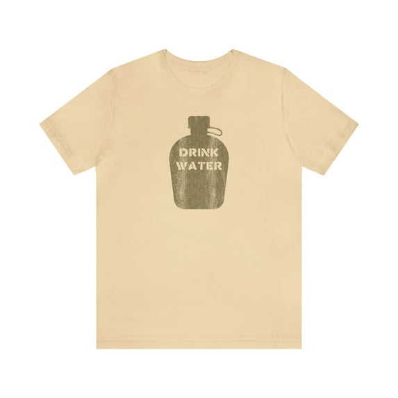 Drink Water Canteen T-Shirt