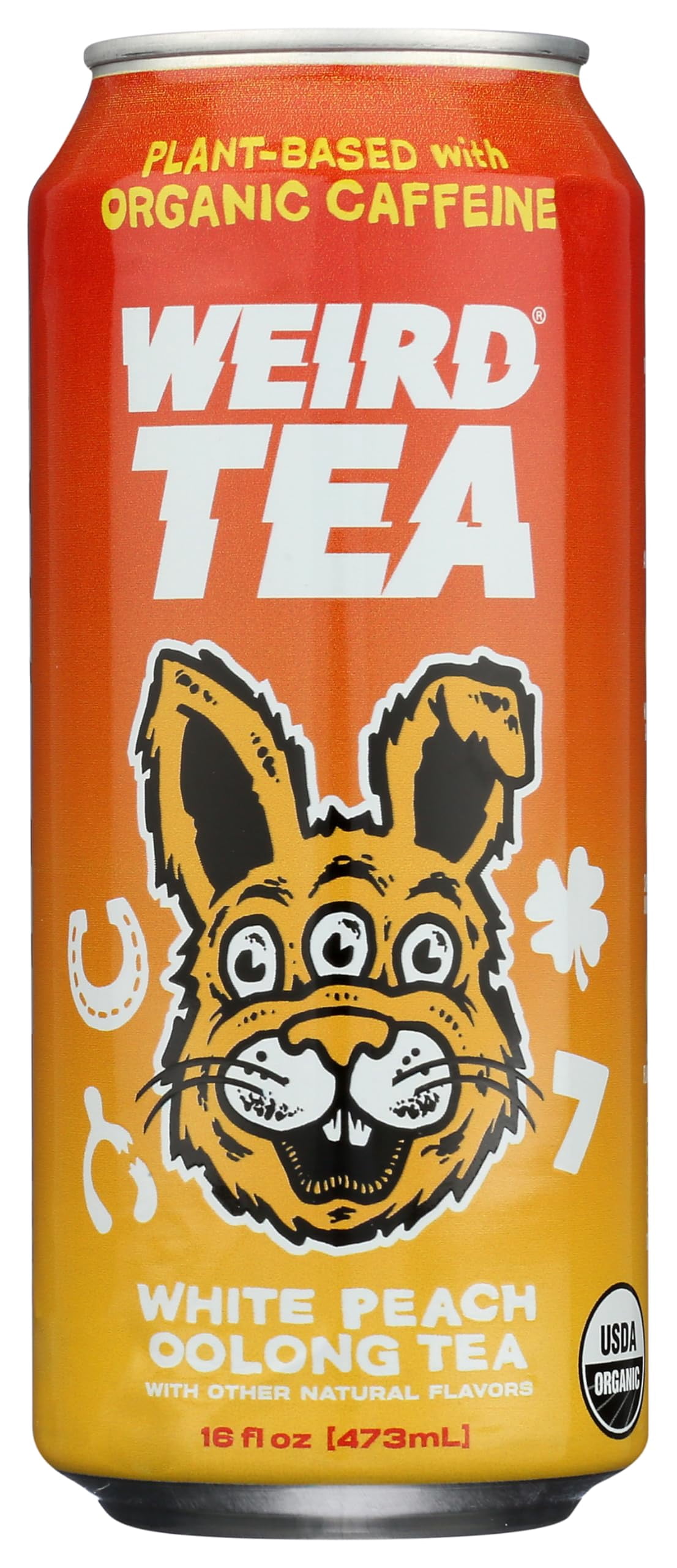 Drink Weird - Bottled White Peach Oolong Iced Tea - 16 Fl Case of 12 ...