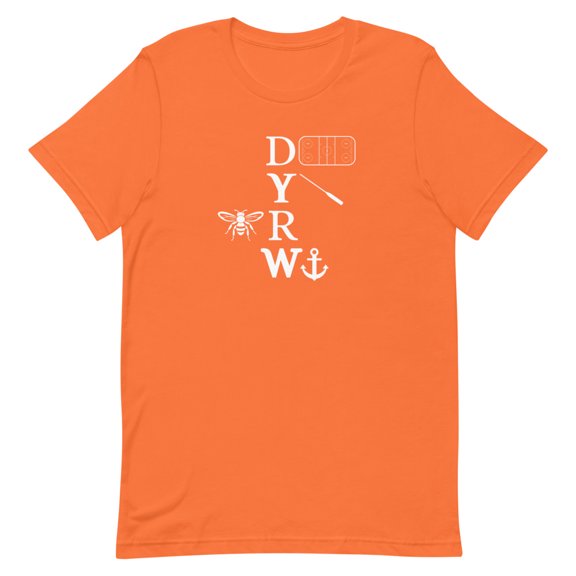 Drink Your Beer Wanker Unisex t-shirt (Orange, 2XL)