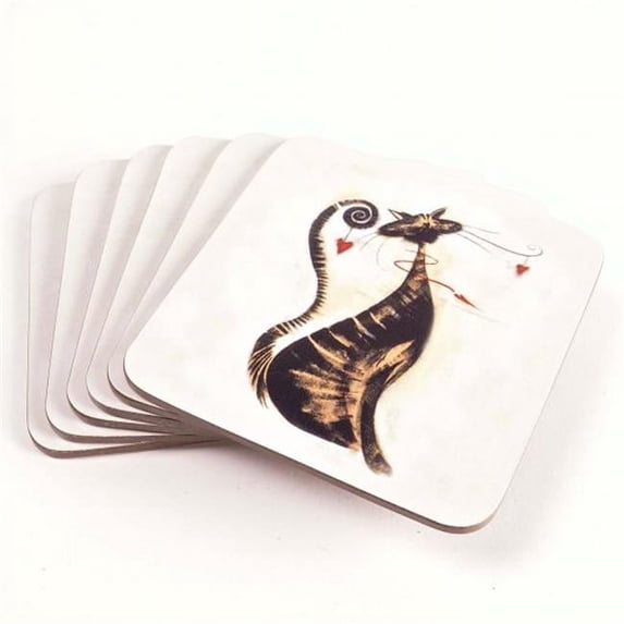 Drink coasters-cork, Cat