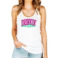 thumbnail image 1 of Drinkin Weather Tank Top for Women Cute Summer Drinking Sleeveless Tee for Adults White Tank Top XX-Large, 1 of 5