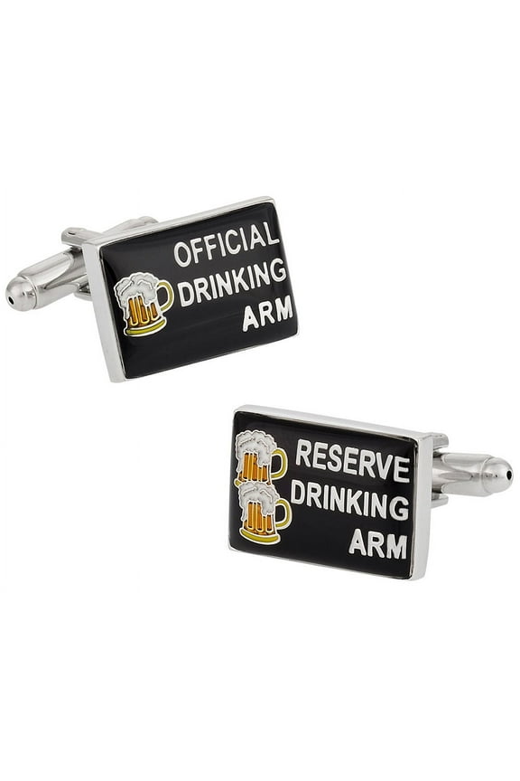 Drinking Arm Cufflinks by Cuff-Daddy