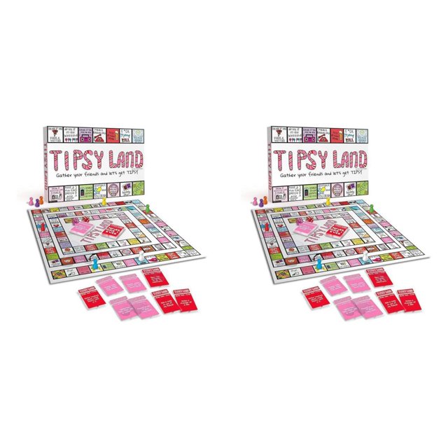 Drinking Board Game,Fun Tipsy Land Drinking Games,Interactive Drinking
