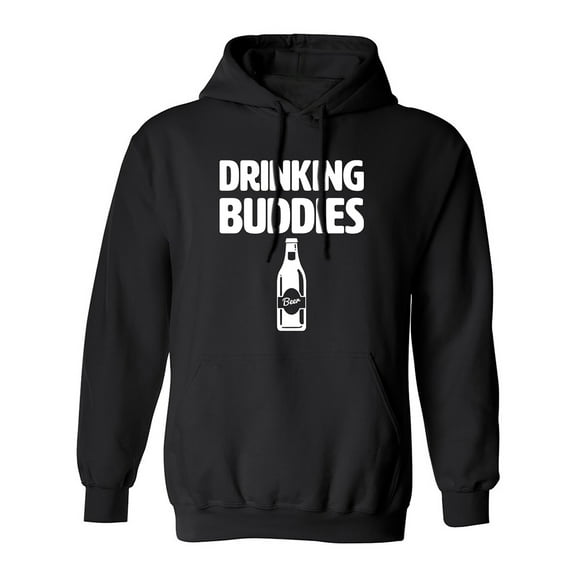 Drinking Buddies Adult Hooded Sweatshirt