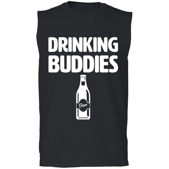 Drinking Buddies Adult Sleeveless Tee
