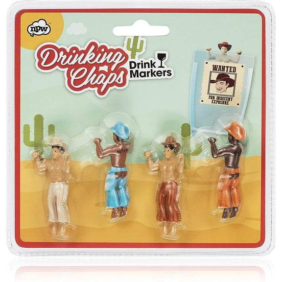 Drinking Buddies Chaps Drink Markers NPW 70364