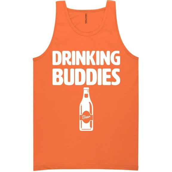 Drinking Buddies Neon Tank Top