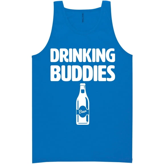 Drinking Buddies Neon Tank Top