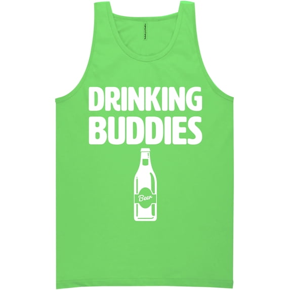 Drinking Buddies Neon Tank Top