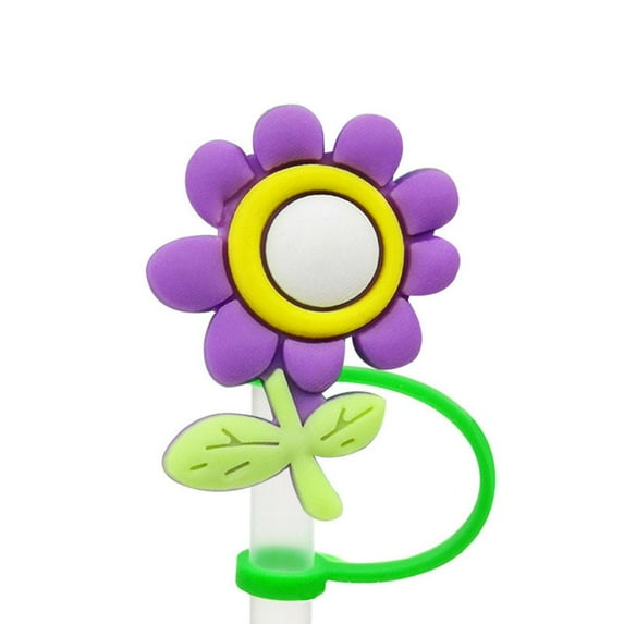 Drinking Cartoon Straw Tips Cover Kitchen Tool Cup Accessory Tips Cover Drinking Dust Cap Splash Proof Plugs Straw Plug 4