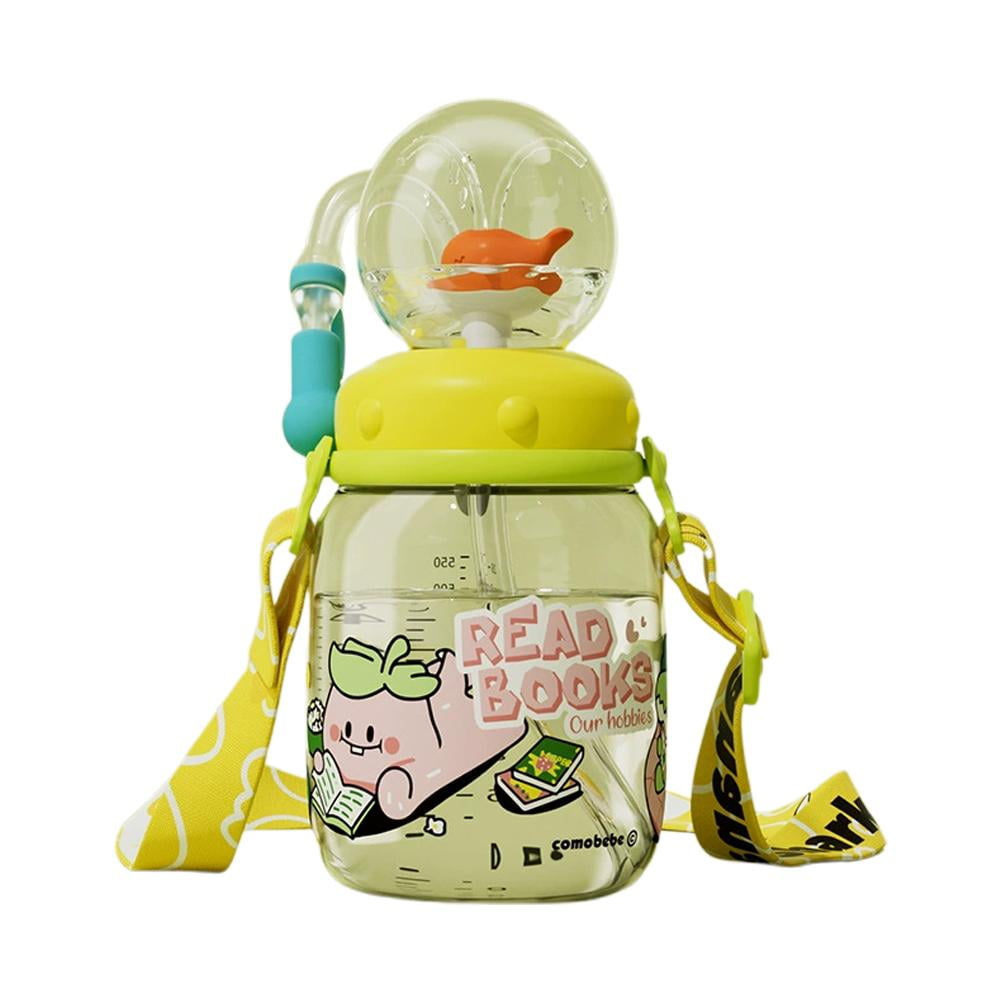 Xujuika Whale Squirt Trinkbecher 300ml - Auslaufsicherer Baby-Becher Mit Wal-Design