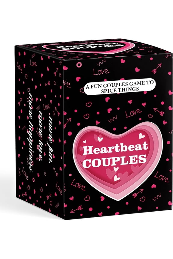 Heartbeat COUPLES, Adults Drinking Games for Couples, 1 pack Drinking Card Games for Date Nights, Gift for Anniversary